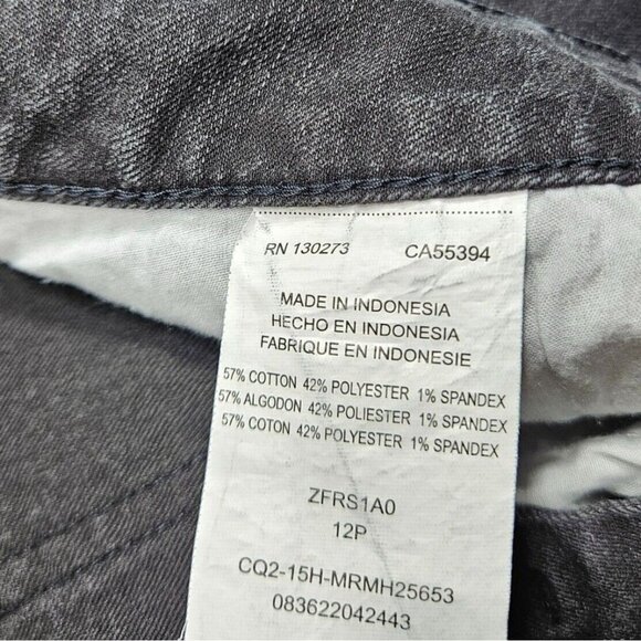 Riders by Lee Women's Straight Leg Jeans - Dark Gray - Picture 5 of 11